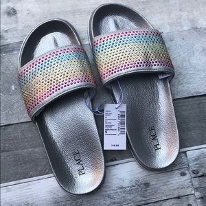 Children’s Place Silver Sandals